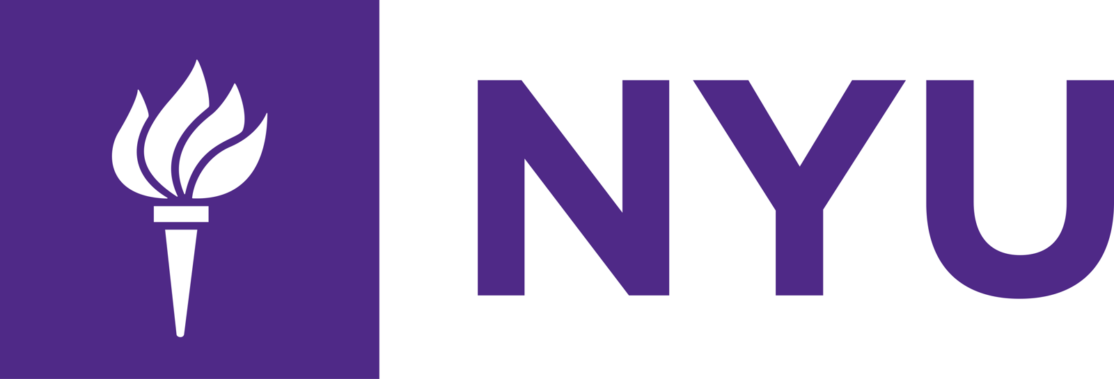 New York University logo
