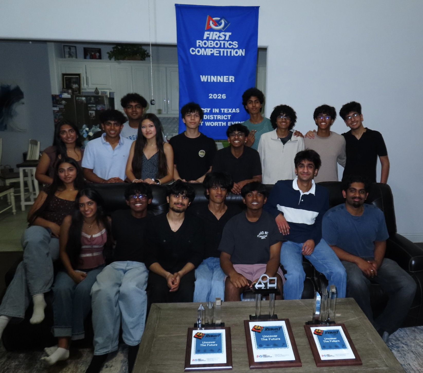 Singularity Robotics team at the end of the 2025-2026 season