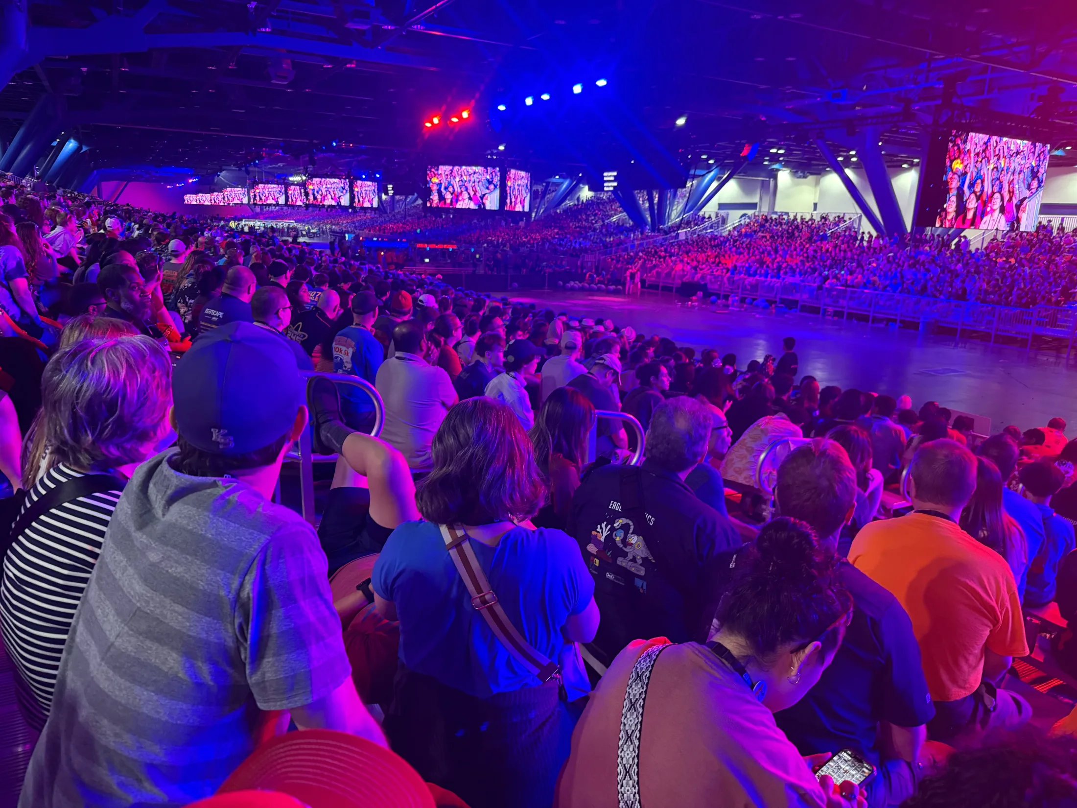 The crowd at Houston