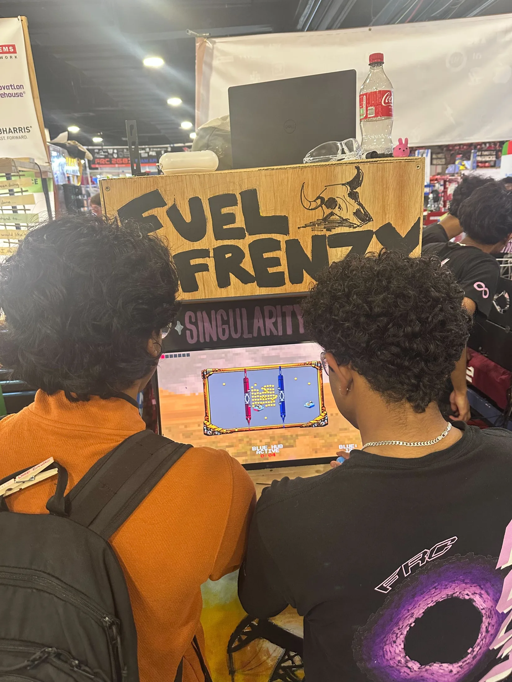 Watching a Fuel Frenzy game