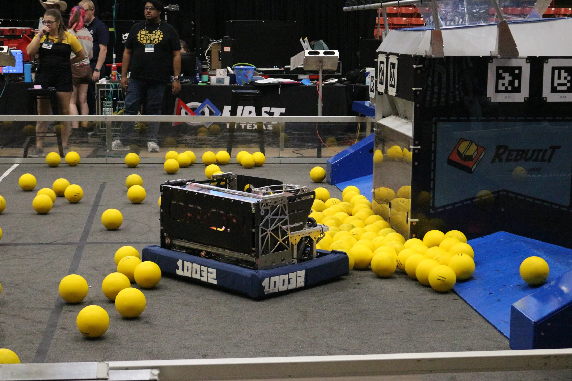 ORION mid-match beside alliance partners