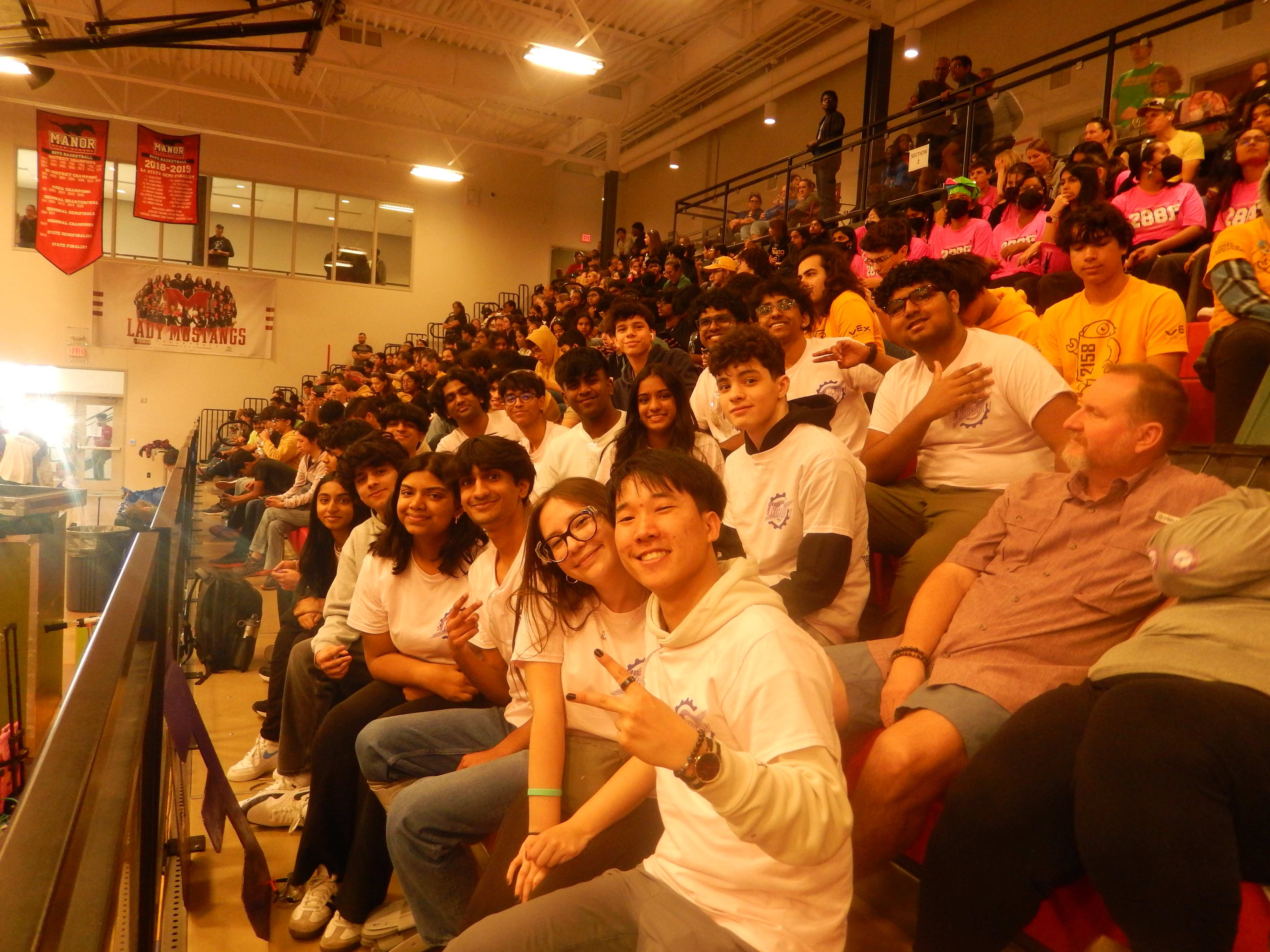 Singularity Robotics Team at competition
